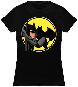 Black Batman Just Hanging Out T-Shirt